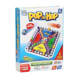 Board Game Pop & Hop Travel Game